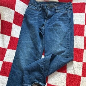 Old Navy Women's Straight Leg Blue Jeans